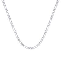 Sterling Silber Basic Klassischer Stil Einfarbig Halskette sku image 1