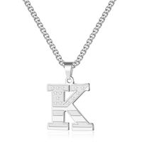 Hip-Hop Vintage Style Letter American Flag 304 Stainless Steel Plating 18K Gold Plated Unisex Pendant Necklace main image 3