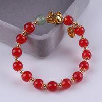 Fashion Flower Glass Beaded Women's Bracelets 1 Piece sku image 36