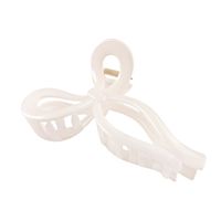 Women's Casual Simple Style Bow Knot Plastic Hair Claws sku image 8