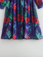 Women's Regular Dress Streetwear V Neck Printing Sleeveless Tropical Flower Above Knee Holiday Beach main image 4