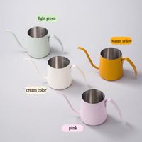 Casual Solid Color 201 Stainless Steel Hand Pouring Coffee Pot 1 Piece main image 5