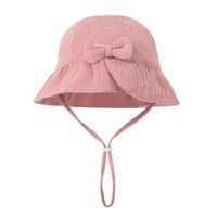 Baby Girl'S Cute Polka Dots Flower Bow Knot Baby Hat sku image 13