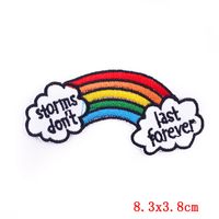 Cartoon Style Rainbow Cloth sku image 1
