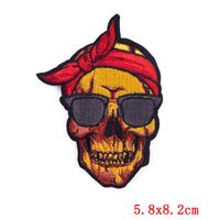 Punk Heart Shape Skull Cloth sku image 8