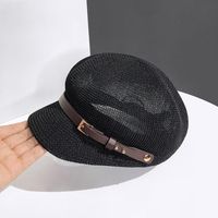 Women's Simple Style Geometric Wide Eaves Beret Hat sku image 2