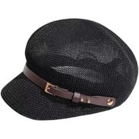 Women's Simple Style Geometric Wide Eaves Beret Hat main image 5