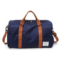 Unisex Basic Classic Style Solid Color Oxford Cloth Travel Bags sku image 3