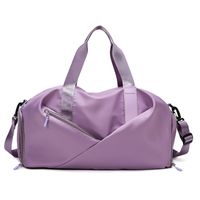 Unisex Streetwear Solid Color Oxford Cloth RFID Travel Bags sku image 4