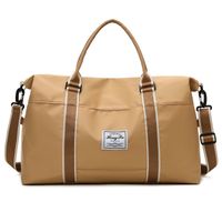 Unisex Basic Classic Style Solid Color Oxford Cloth Travel Bags sku image 1