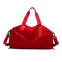 Unisex Streetwear Solid Color Oxford Cloth RFID Travel Bags sku image 1