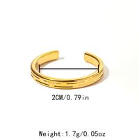 304 Stainless Steel 14K Gold Plated Elegant Exaggerated Simple Style Plating Heart Shape Dragonfly Natural Stone Zircon Rings sku image 1