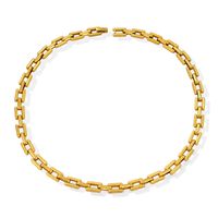 304 Stainless Steel 18K Gold Plated Vacation Solid Color Bracelets Necklace sku image 4