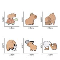 Cartoon Style Cute Cowboy Style Animal Alloy Stamping Stoving Varnish Plating Unisex Brooches main image 2