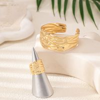 Classical Solid Color Classic Style Irregular 14K Gold Plated Alloy Wholesale Jewelry Set main image 3