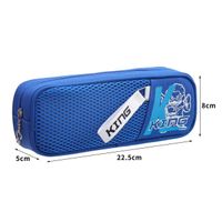 Letter Polyester Learning School Vintage Style Pencil Case sku image 1