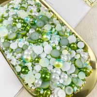 1 Set Resin Rhinestone Round Beads main image 9