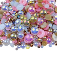 1 Set Resin Rhinestone Round Beads main image 11