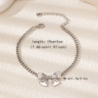 Wholesale Jewelry Cute Romantic Sweet Bow Knot Alloy Bowknot Bracelets main image 2