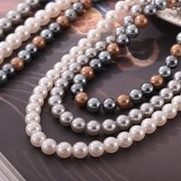 Elegant Classic Style Korean Style Round Artificial Pearl Imitation Pearl Beaded Women's Necklace main image 5