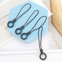 Simple Style Circle CSC Bag Pendant Mobile Phone Chain Keychain main image 1