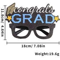 Funny Modern Style Letter Plastic Graduation Prom Party main image 5