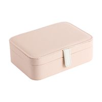 Basic Geometric Solid Color Pu Leather Jewelry Boxes sku image 6