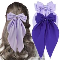 Fashion Bow Knot Cloth Hair Clip 1 Piece sku image 30