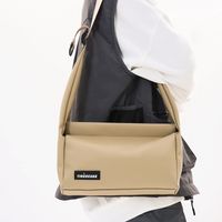Unisex Medium CK Derm Solid Color Streetwear Zipper Crossbody Bag main image 9