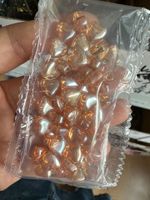 50 PCS/Package 8 * 8mm Hole 1~1.9mm Glass Heart Shape Beads sku image 17