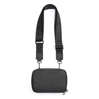 Men's Medium Pu Leather Solid Color Vintage Style Classic Style Square Zipper Fanny Pack main image 1
