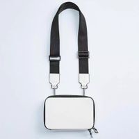 Men's Medium Pu Leather Solid Color Vintage Style Classic Style Square Zipper Fanny Pack main image 3
