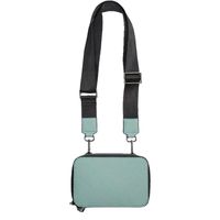 Men's Medium Pu Leather Solid Color Vintage Style Classic Style Square Zipper Fanny Pack main image 2