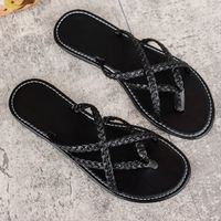 Women's Casual Solid Color Open Toe Slides Slippers sku image 23