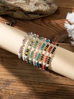 Wholesale Jewelry Casual Bohemian Round Stone Iron Beaded Bracelets main image 1