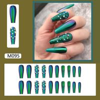 French Style Starry Sky Flower Pvc Nail Patches 1 Set sku image 48