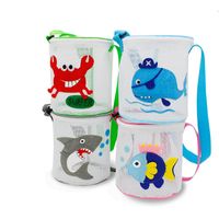 Kid'S Medium PVC Animal Underwater World Vacation Zipper Beach Bag main image 4