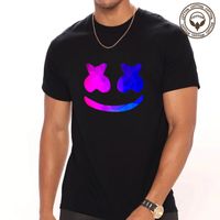 Hommes Smiley Style Simple Col Rond Manche Courte Coupe Régulière T-shirt Homme main image 7