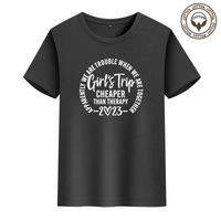 Hommes Lettre Style Simple Col Rond Manche Courte Coupe Régulière T-shirt Homme main image 5