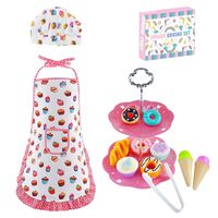 Children's Apron Baking Cartoon Tool Set Play House Kitchen Toys sku image 4