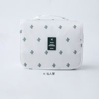 Casual Style Oxford Cloth Toiletry Bag Large Capacity Makeup Bag sku image 3