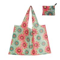 Cute Pastoral Flower Polyester Composite Needle Punched Cotton Shopping Bags sku image 98