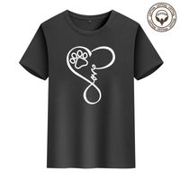 Men's Heart Shape Simple Style Round Neck Short Sleeve Regular Fit Men's T-shirt main image 4