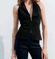 Women's Wrap Crop Top Tank Tops Backless Streetwear Solid Color main image 2