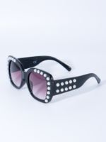 Hawaiian Modern Style Classic Style Square Pc Square Inlaid Pearls Full Frame Women's Sunglasses main image 6