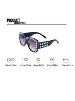 Hawaiian Modern Style Classic Style Square Pc Square Inlaid Pearls Full Frame Women's Sunglasses main image 2