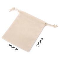 Simple Style Solid Color Cloth Jewelry Packaging Bags sku image 2