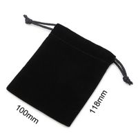 Simple Style Solid Color Cloth Jewelry Packaging Bags sku image 1