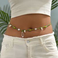 Simple Style Color Block Artificial Crystal Wholesale Waist Chain sku image 1