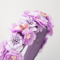 Women's Glam Vacation Flower Butterfly Alloy Cloth Hair Band main image 3